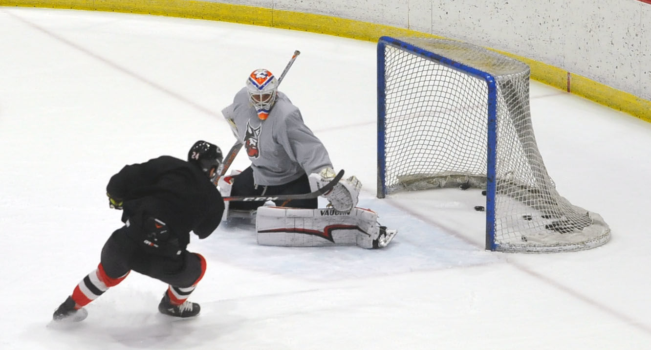 Adirondack Thunder first-day practice